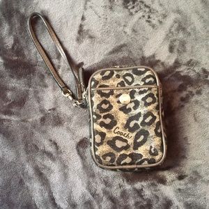 Coach wristlet